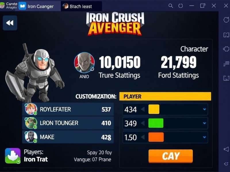 Iron Crush Avenger Gameplay Screenshot
